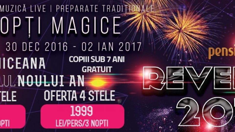 Revelion 2017 la Baia Roșie Resort
